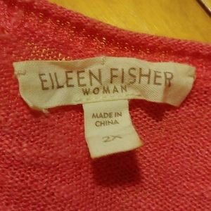 Eileen Fisher Pink Lightweight Cardigan Size 2X